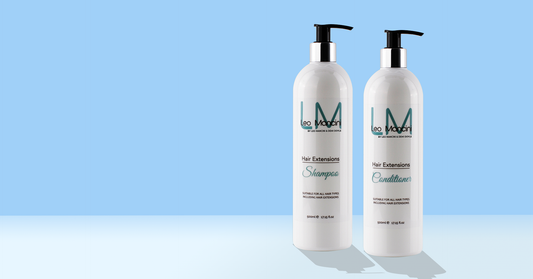Shampoo and Conditioner for Hair Extensions and Long Hair
