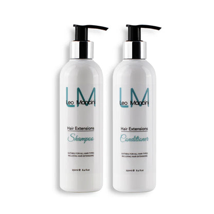 500ml Pack - Shampoo and Conditioner for Hair Extensions