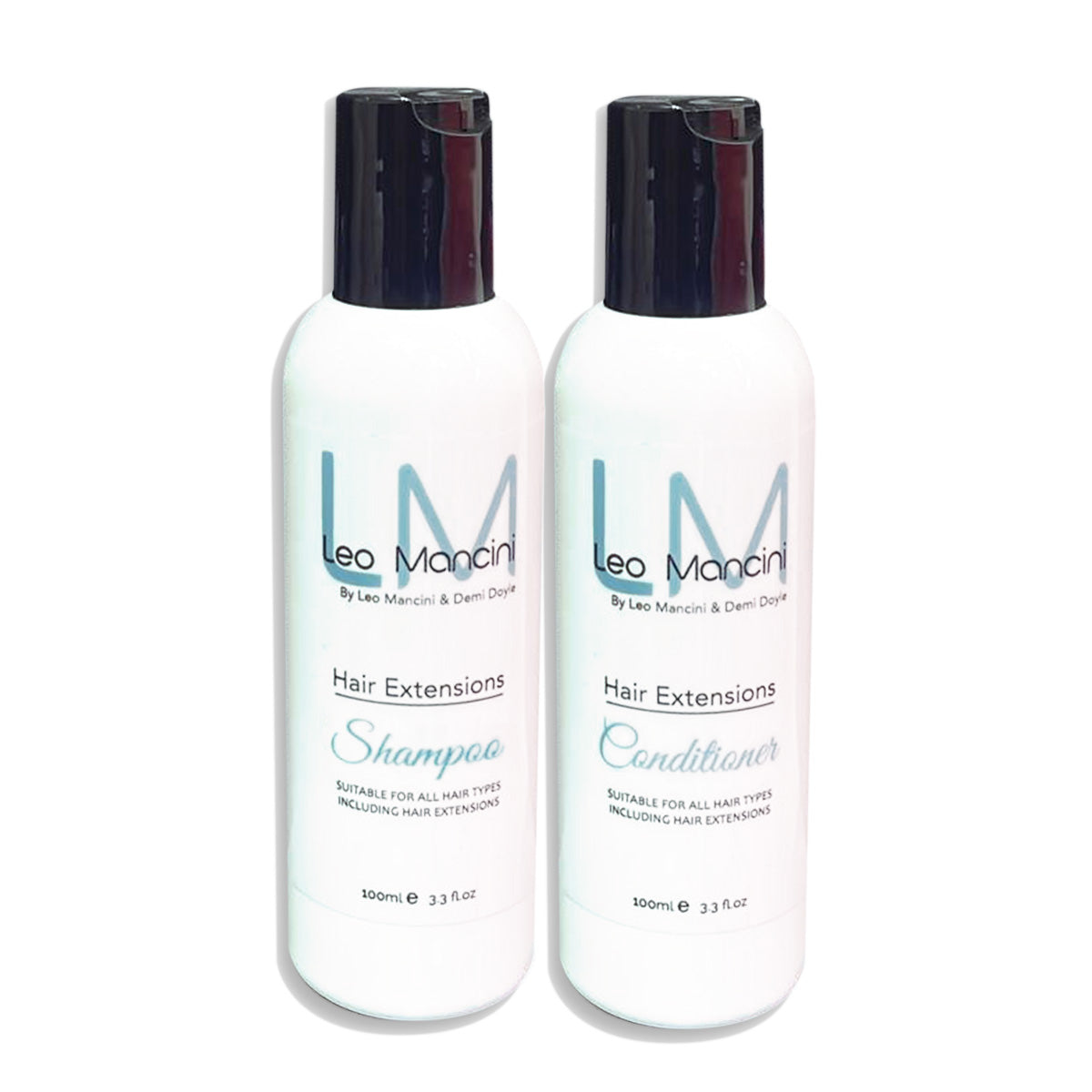 100ml Pack - Shampoo and Conditioner for Long Hair & Hair Extensions